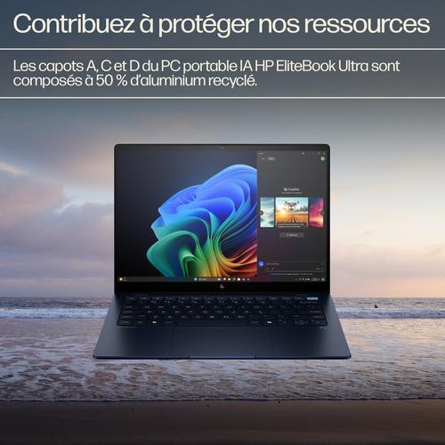 Produktbild HP Elitebook Ultra G1q (14", Snapdragon X Elite X1E-78-100, 16 GB, 512 GB, CH)