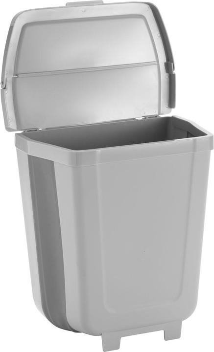 Actual product image Brunner Pillar Foldaway 8 l Waste Bin, Grey (8 l)