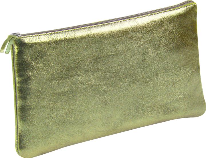 Produktbild Clairefontaine Schlamper-M„ppchen CUIRIS, Leder, grn