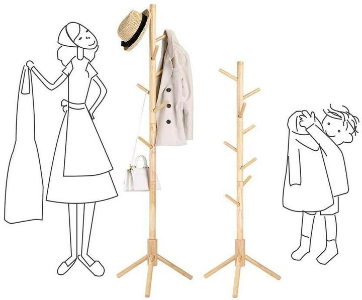 Actual product image Vasagle Coat rack
