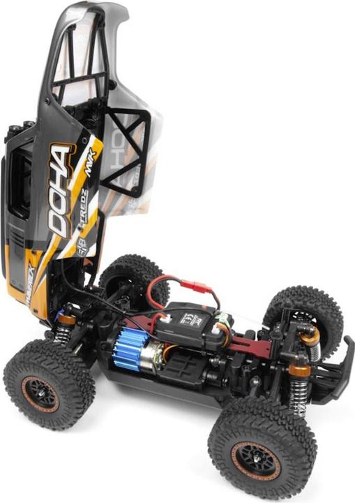 Immagine prodotto Maverick Doha 1/20 4WD Elektro Truck - Orange (Ready to run) (RTR pronto all'uso)