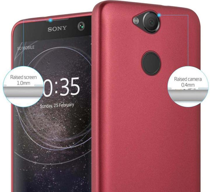 Produktbild Cadorabo TPU Matt Metallic Cover (Sony Xperia XA2)