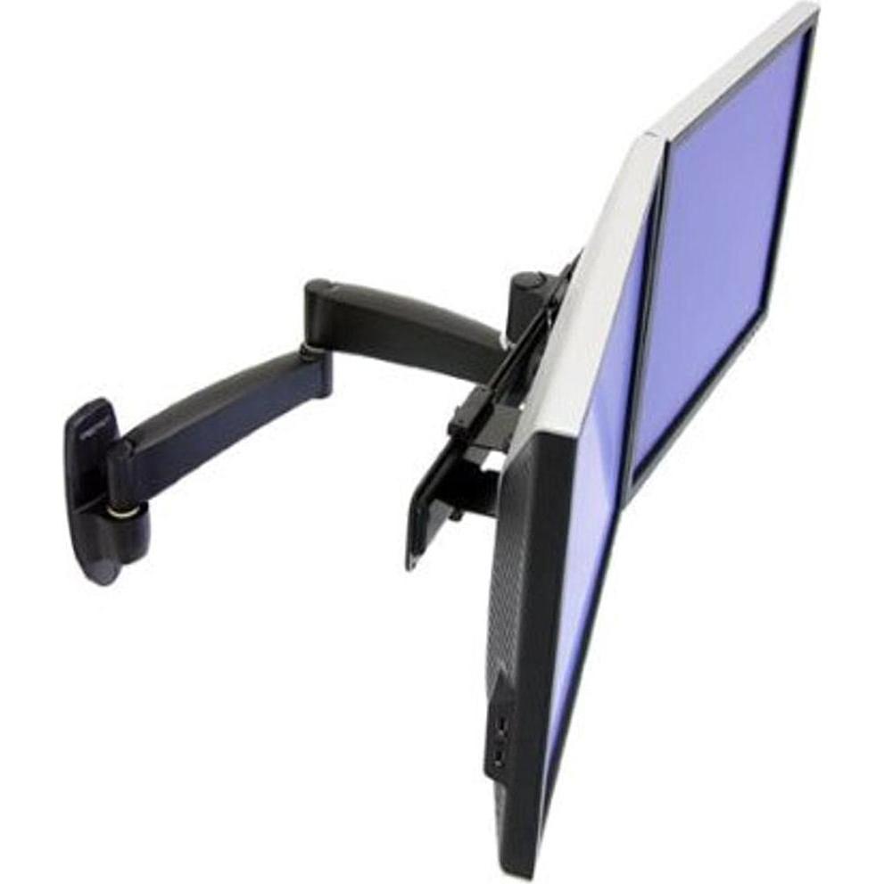 Thumbnail - Ergotron 200 Series Dual Monitor Arm (Wand, 22"), Monitor Halterung, Schwarz