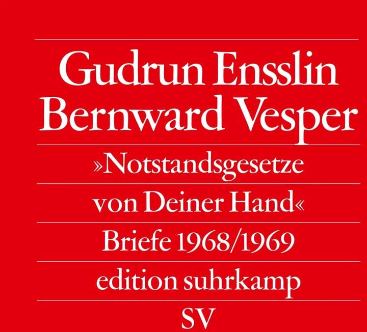 Produktbild Notstandsgesetze von Deiner Hand' (Deutsch, Bernward Vesper, Caroline Harmsen, Felix Ensslin, Gudrun Ensslin, Johannes Ullmaier, Ulrike Seyer, 2009)
