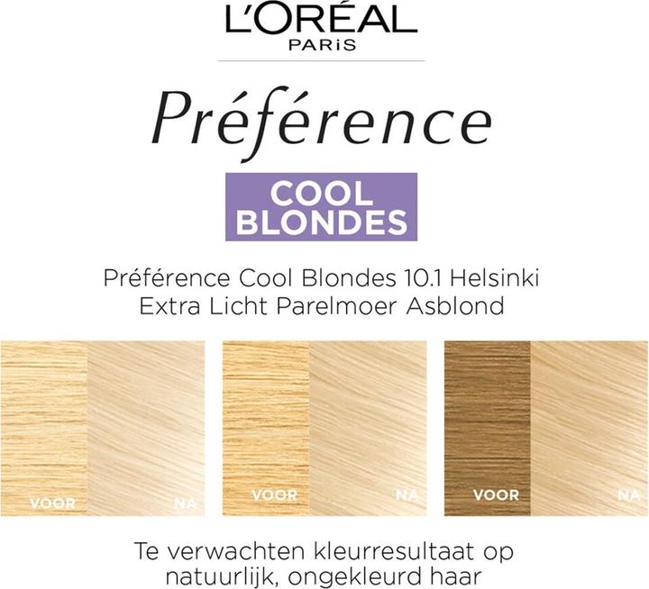 Actual product image L'Oréal Paris Loreal Paris Preference 10.1 Extra Light Ash Blonde Hair Color (Extra Light Ash Blonde)