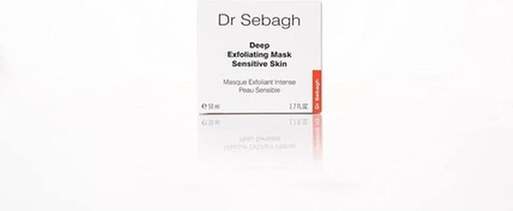 Actual product image Dr Sebagh Deep Exfoliating Mask Sensitive Skin Mask Deep Cleansing For Sensitive 50Ml Scores (50 ml)