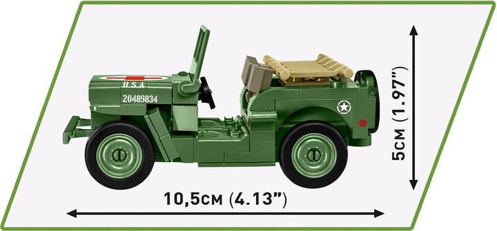 Produktbild Cobi 2296 Willys MB & M2 Gun