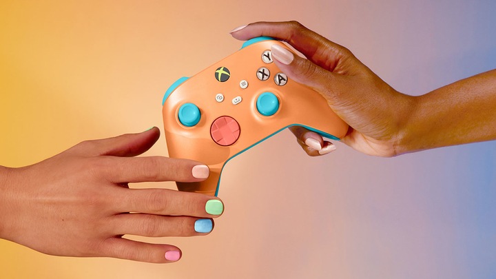 Produktbild Microsoft Xbox Wireless Controller - Sunkissed Vibes OPI (Special Edition) (Xbox Series X, Xbox Series S, Xbox One X, Xbox One S, PC)