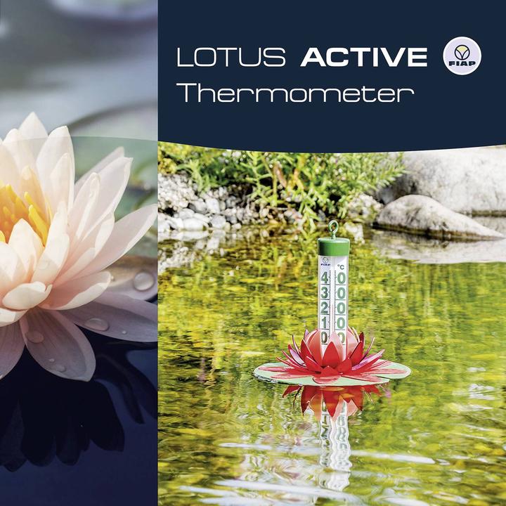 Produktbild Fiap LOTUS ACTIVE - schwimmendes Thermometer einer nachempfunden, optisches Highlight