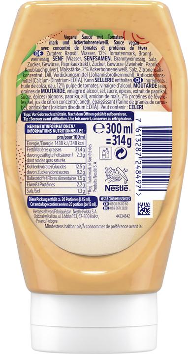 Produktbild THOMY Vegan Burger Sauce (314 g)