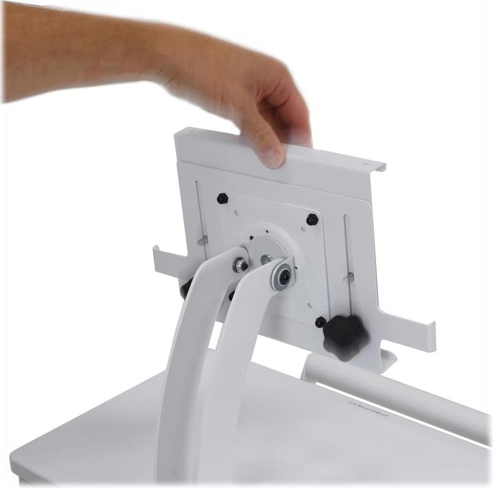 Actual product image Ergotron SV10 - Mounting component (basic lifter) - for tray - medical - steel - white