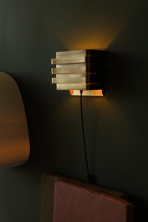 Image du produit Dutchbone Dumont Wall Lamp Brass (E27)