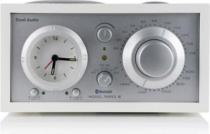 Produktbild Tivoli Audio Audio - Model 3 BT w/ USB - Wekkerradio met Bluetooth - Wit/Zilver (AM, FM, Bluetooth)