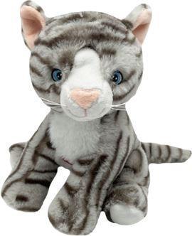 Actual product image Tullo Mascot cat Emil Black with a noise of 20 cm (20 cm)