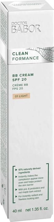 Produktbild Babor DOCTOR CLEANFORMANCE BB Cream 01 Light SPF 20 (#01 Light)
