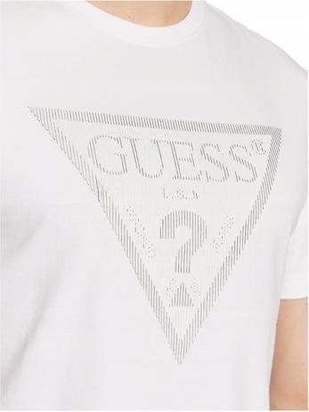 Actual product image Guess Short sleeve Shiny Gel Triangle Tshirt G011 L (L)