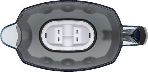 Produktbild Aquaphor Filter jug Amethyst 2.8 l with timer + B25 Maxfor plus water filter cartridge, juodas (2.80 l)