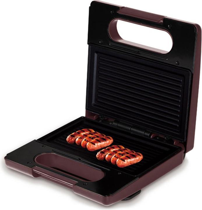 Produktbild BerlingerHaus 3in1 Sandwichmaker, Waffeleisen & Tischgrill, 780 W, bordeaux