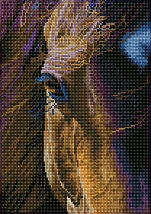 Produktbild Diamond Dotz Diamond Painting Pferd braun