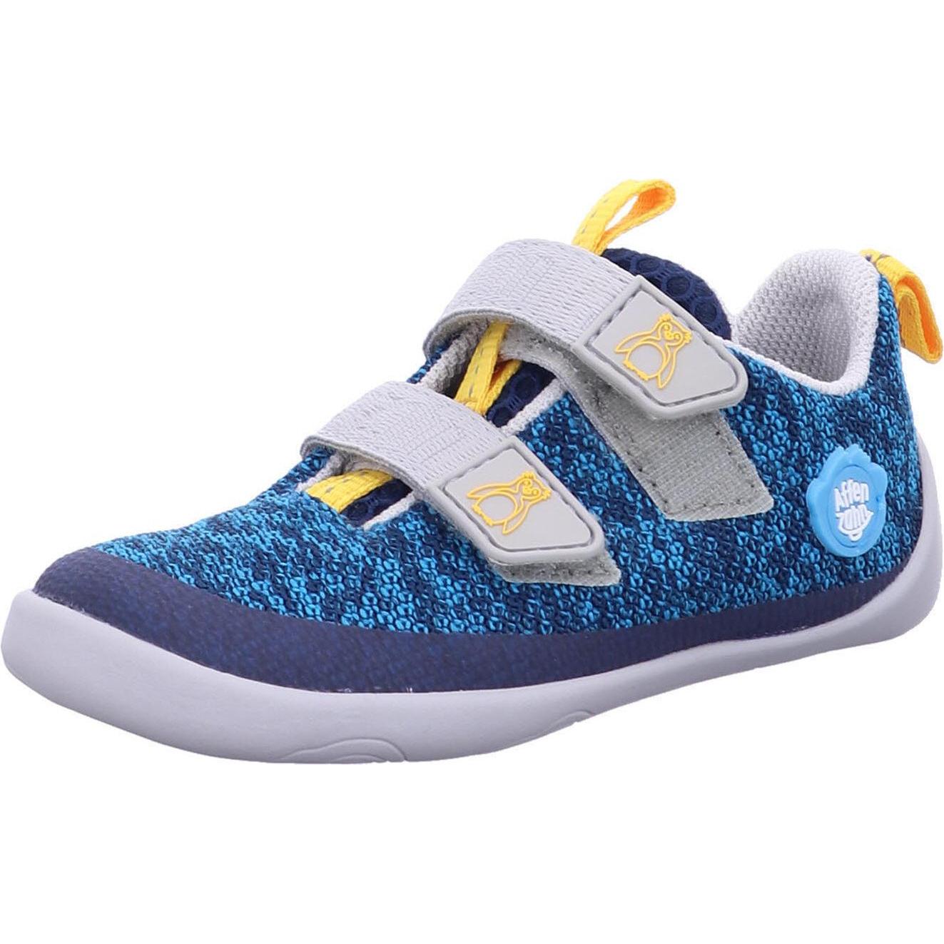 Affenzahn, Herren, Kletterschuhe, Kid's Barfussschuh Knit Happy (27), Blau