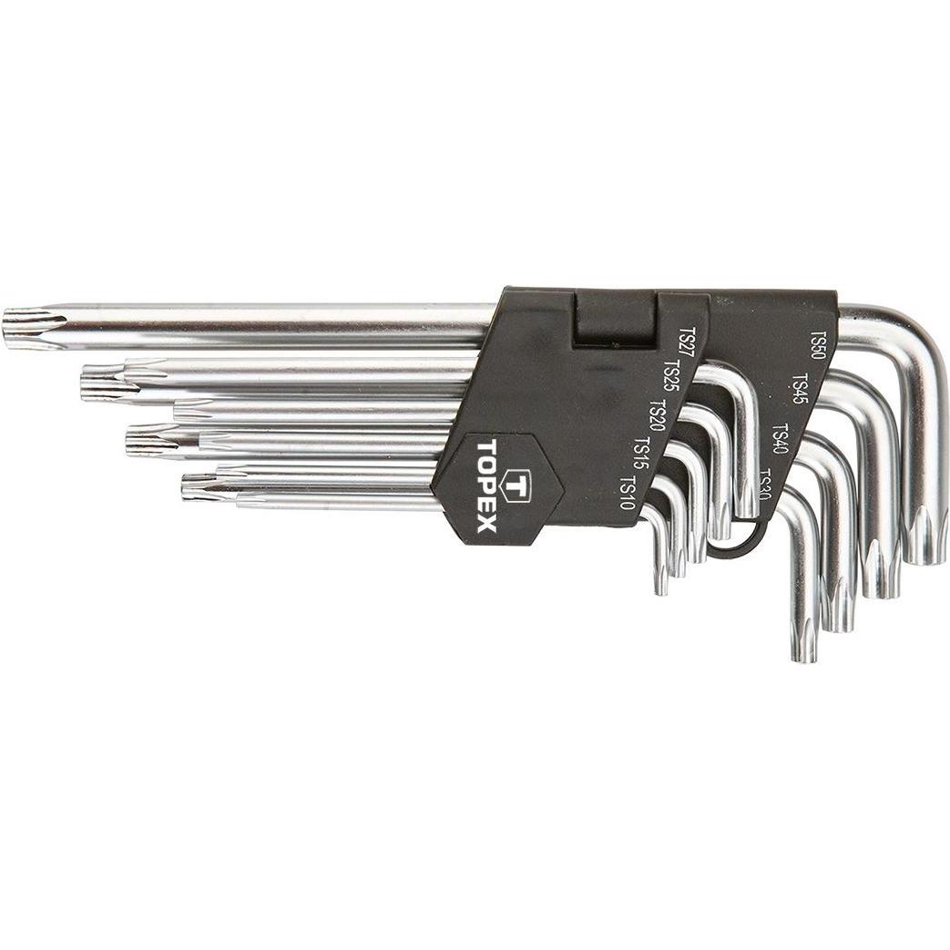 Topex, Sechskantschlüssel, Rinkinys langer Fünfkantschlüssel für Durchflussmesser TS10-TS50 9-tlg. (35D951)