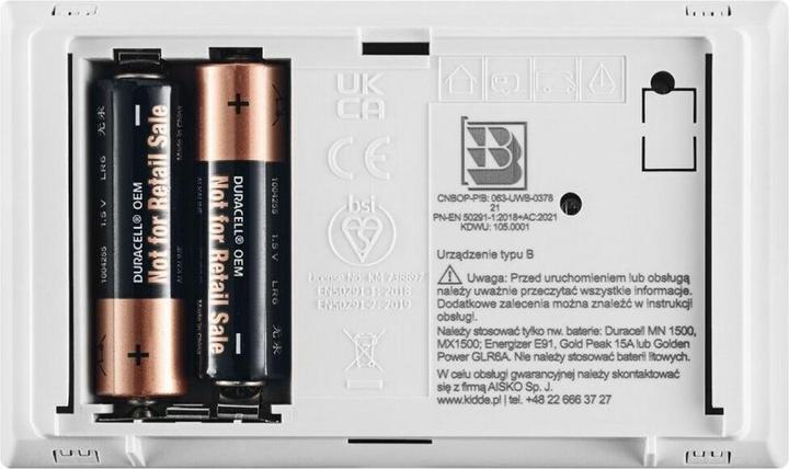 Actual product image Kidde K7DCO