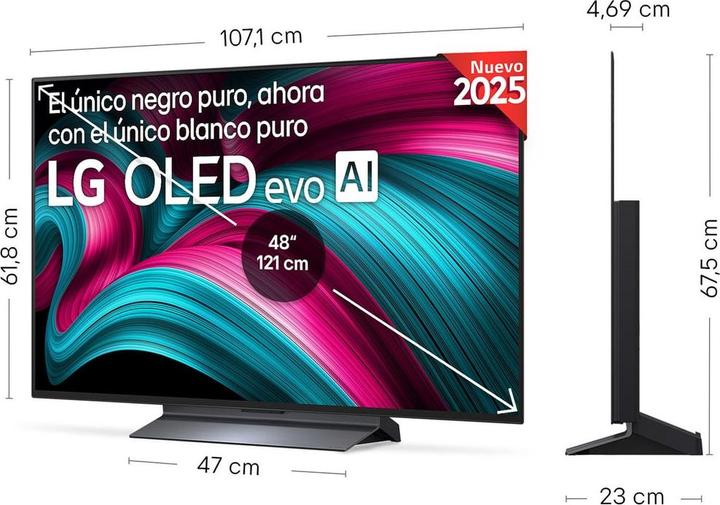 Image du produit LG C5 OLED Evo (48", C5, 4K, 2025)