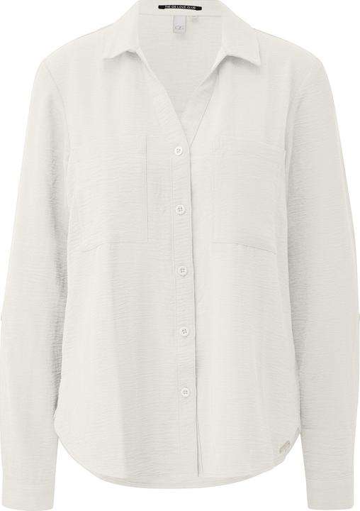 Immagine prodotto s.Oliver Bluse leicht strukturierte Bluse mit Krempeldetail am Ärmel (38)
