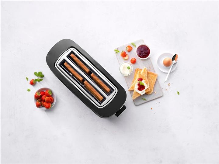 Produktbild Zwilling Enfinigy schwarz Toaster 2/4 o. Brötchenaufsatz - CH-Stecker
