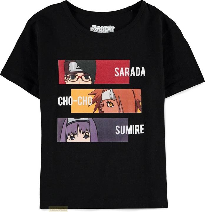 Image du produit Difuzed Boruto : Naruto Next Generations - T-shirt à manches courtes pour filles - 158/164 (158, 164)
