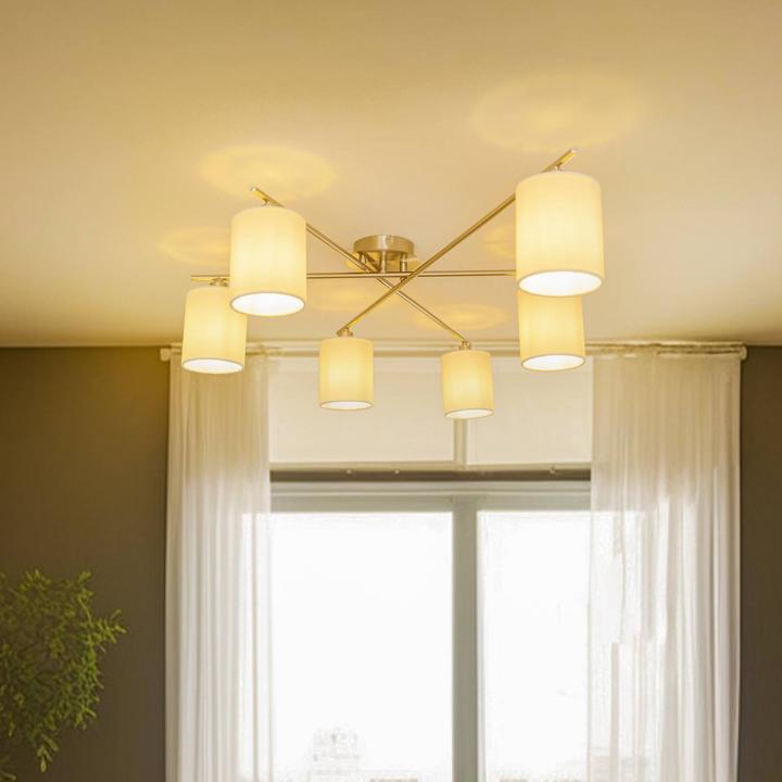 Produktbild Lindby Pellinora Deckenleuchte, weiss (E14)