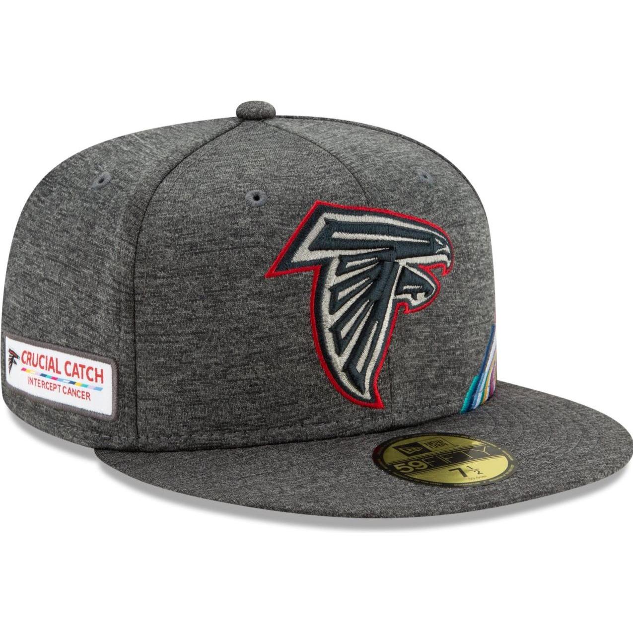 New Era, Herren, Cap, 59Fifty Crucial Catch NFL Teams, Grau, (7)