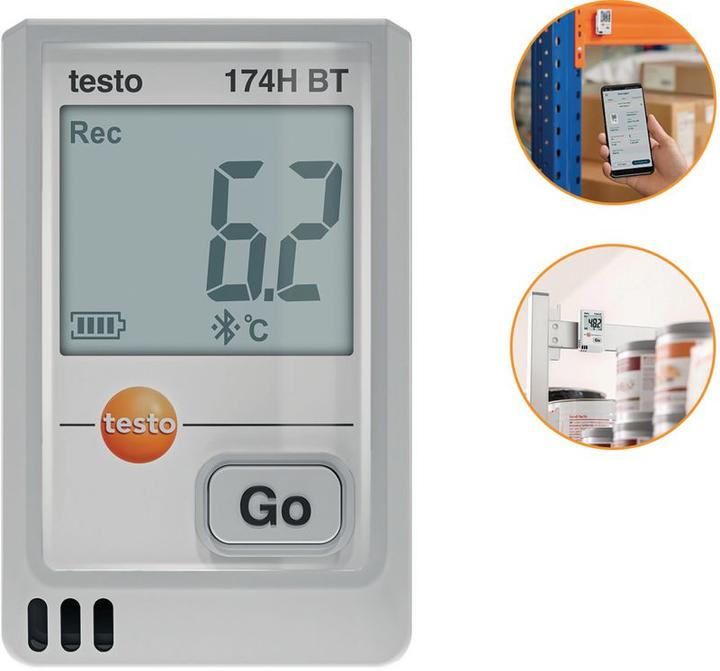 Actual product image Testo Mini data logger 174 H / Bluetooth®