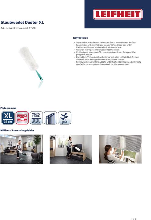 Immagine prodotto Leifheit Duster XL (1 pz.)
