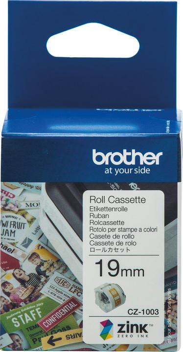 Produktbild Brother CZ-1003 Etikettenrolle (19 mm)