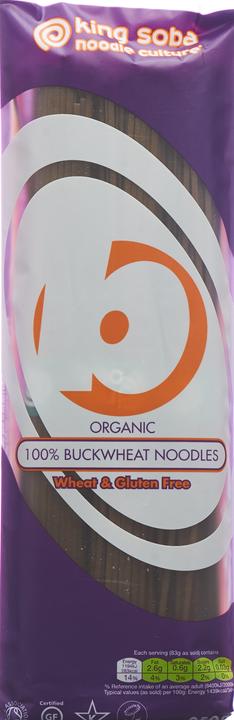 Image du produit King Soba Nouilles de sarrasin bio sans gluten (250 g)