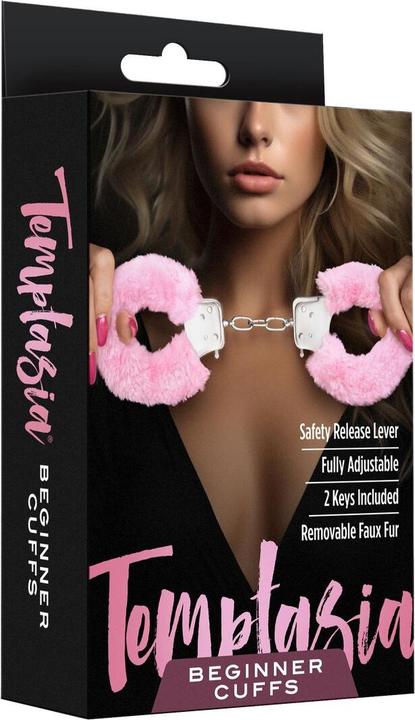 Produktbild Blush Temptasia Beginner Cuffs - Lightweight Metal Handcuffs with Safety Release - Fully Adjustable