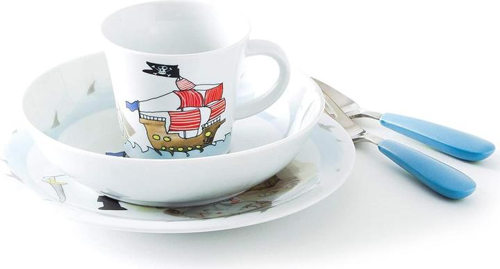Produktbild Kahla 3-teiliges Porzellan Kindergeschirr Schatzpirat