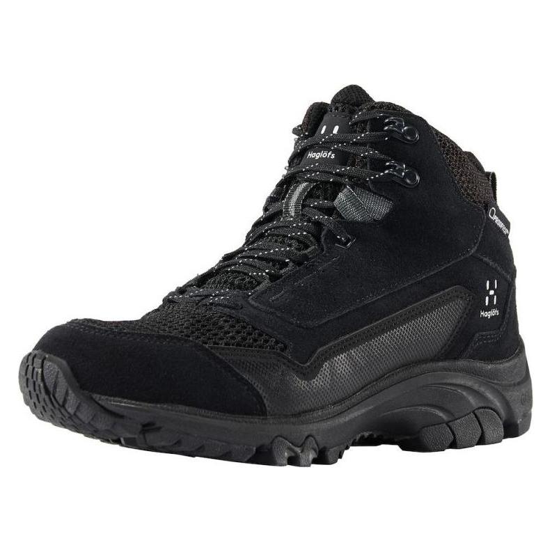 Haglöfs, Damen, Wanderschuhe, Women's Skuta Mid Proof Eco (36 2/3), Schwarz