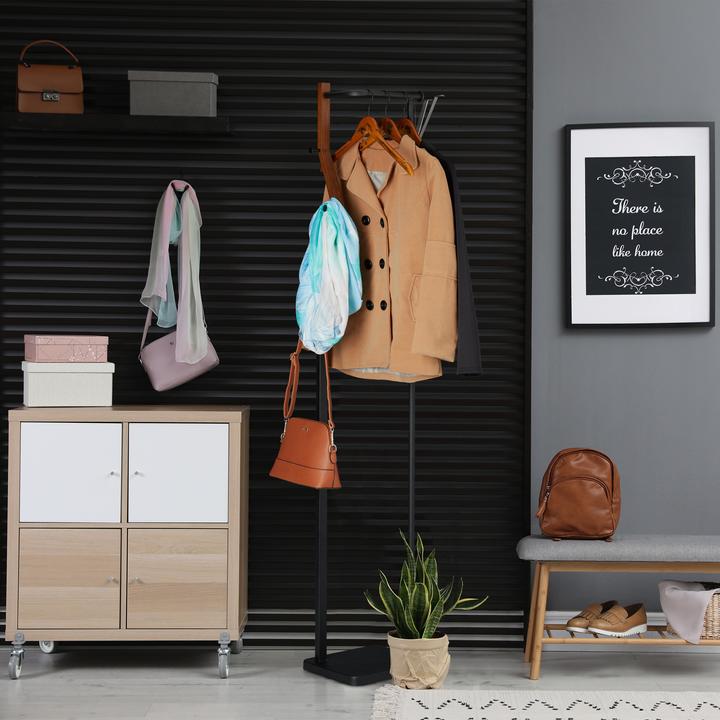 Actual product image Relaxdays Coat rack