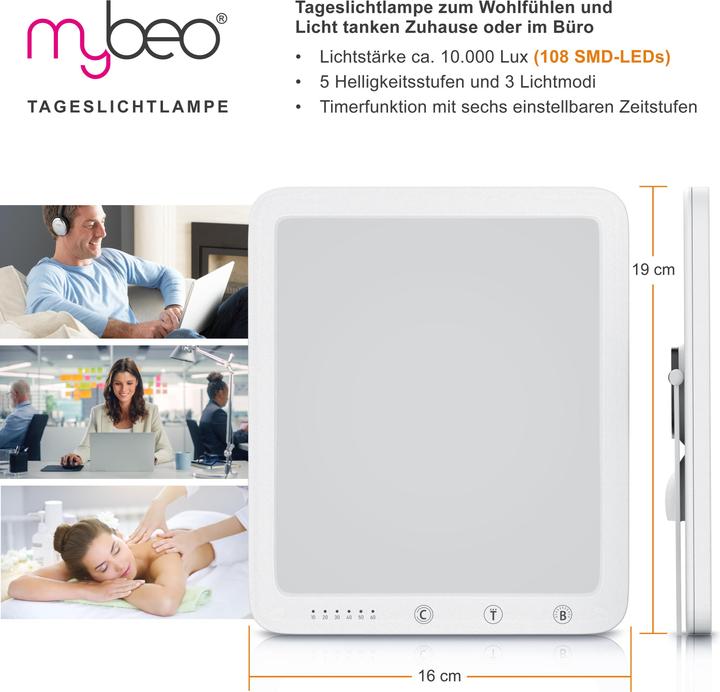 Produktbild Mybeo Edelstahl Langschlitztoaster mit Touchscreen (10000 lx)