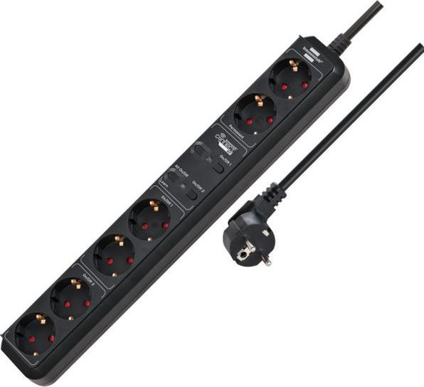 Immagine prodotto Brennenstuhl Eco-Line WIFI 6-fach Steckdosenleiste 1,5m (6 x, 1.50 m)