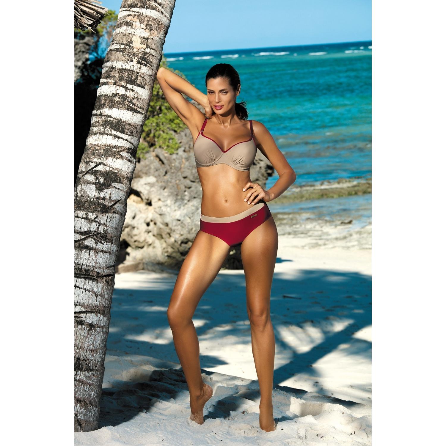 Markko, Herren, Bikini, Zweiteiler Bikini model 82241, Rot, (75 D)
