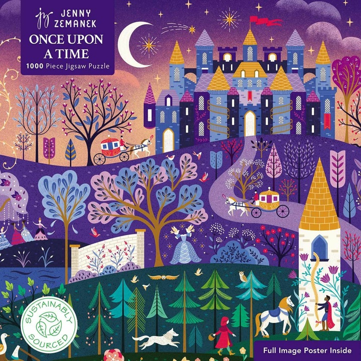 Immagine prodotto Adult Sustainable Jigsaw Puzzle Jenny Zemanek: Once Upon a Time (1000 pezzi)