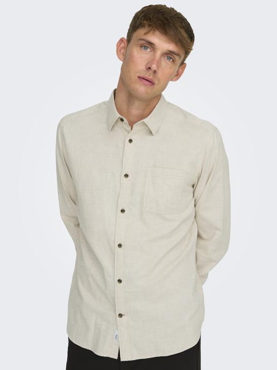 Image du produit Only & Sons Coupe normale Col de chemise Chemise (S)