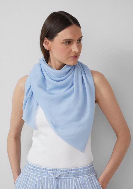 Immagine prodotto s.Oliver Tuch Leichter Schal aus Webware mit Fransen