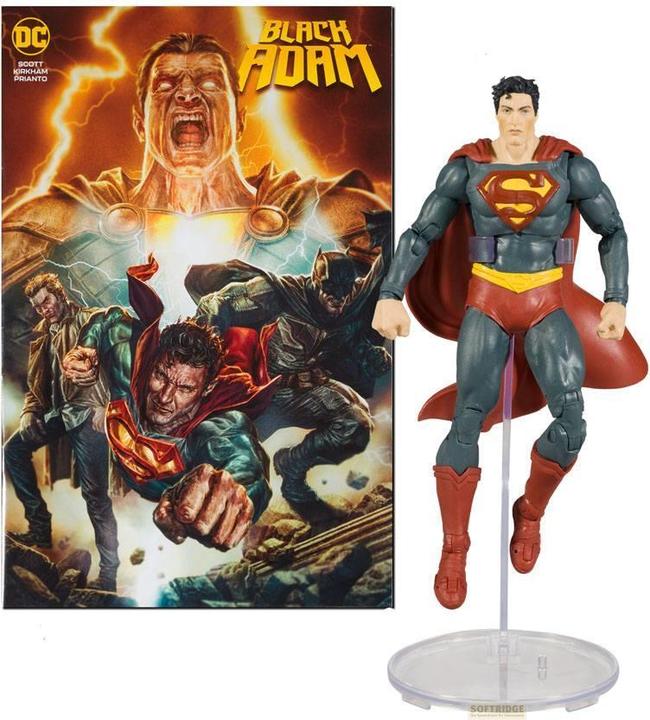 Actual product image McFarlane AF DC Comics Page Punch Superman 17cm