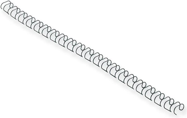 Image du produit GBC Fil de ligature, 12 mm, 21 anneaux, noir