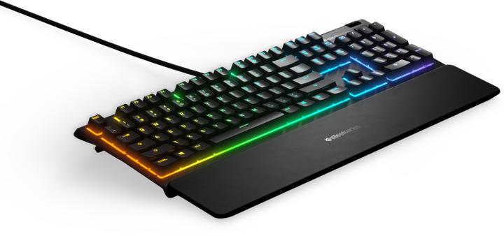 Actual product image SteelSeries Gaming keyboard Apex 3, US layout (US, Cable)