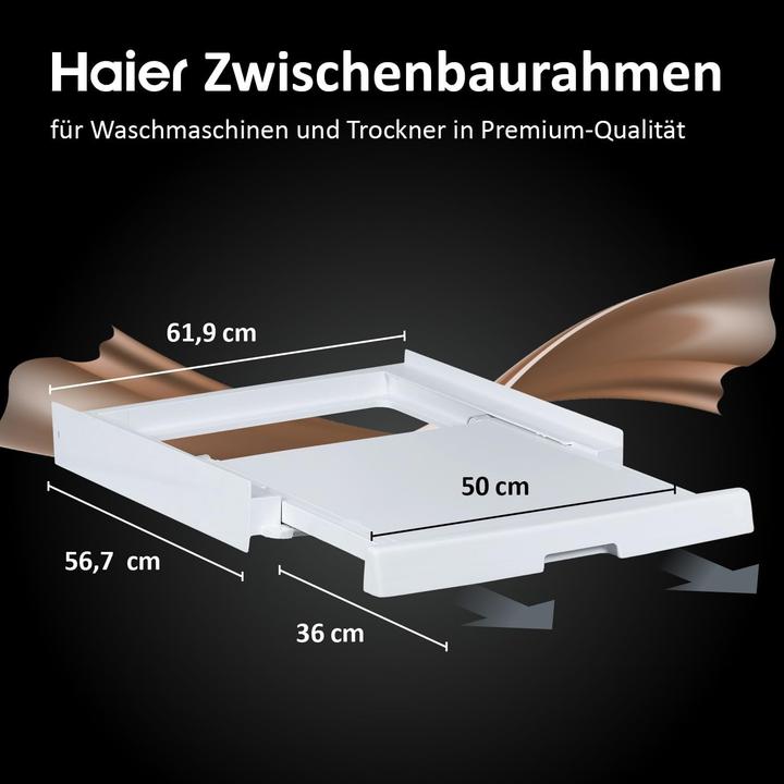 Actual product image Haier Verbindungsset ausziehbar Standard